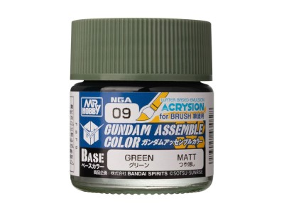 Acrysion GUNDAM ASSEMBLE COLOR (Base Color) (10 ml) Green 