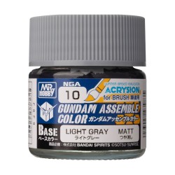 Acrysion GUNDAM ASSEMBLE COLOR (Base Color) (10 ml) Light Gray  2