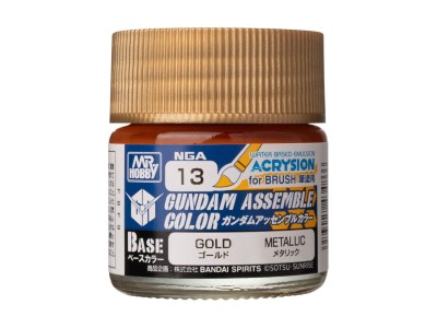 Acrysion GUNDAM ASSEMBLE COLOR (Base Color) (10 ml) Gold 