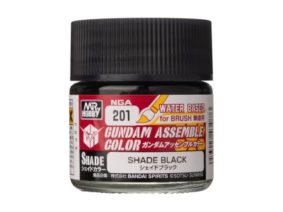 Acrysion GUNDAM ASSEMBLE COLOR (Shade Color) (10 ml) Shade Balck 