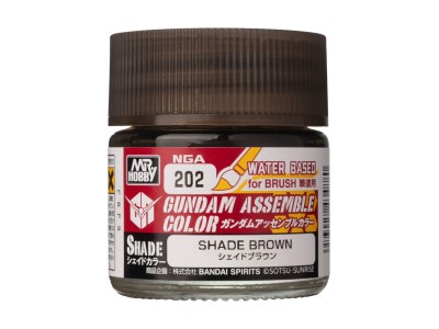 Acrysion GUNDAM ASSEMBLE COLOR (Shade Color) (10 ml) Shade Brown 
