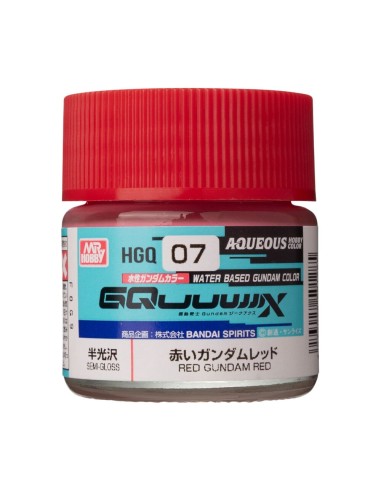 AQUEOUS GUNDAM COLOR (10ml) GQuuuuuuX RED GUNDAM RED 