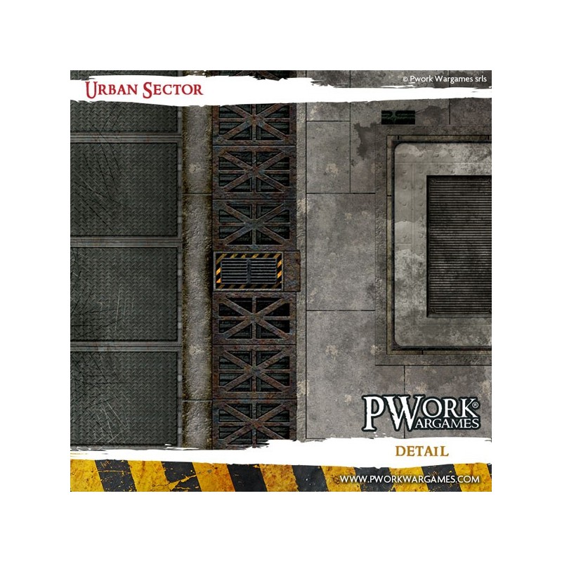 TAPIS DE JEU NEOPRENE URBAN SECTOR 44X60"