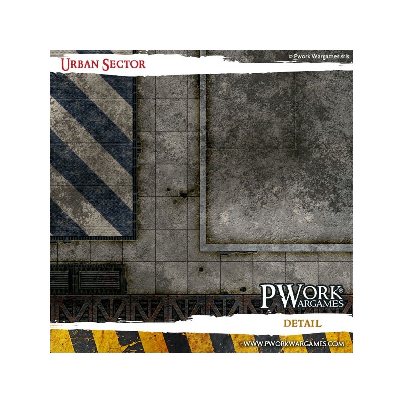 TAPIS DE JEU NEOPRENE URBAN SECTOR 44X60"