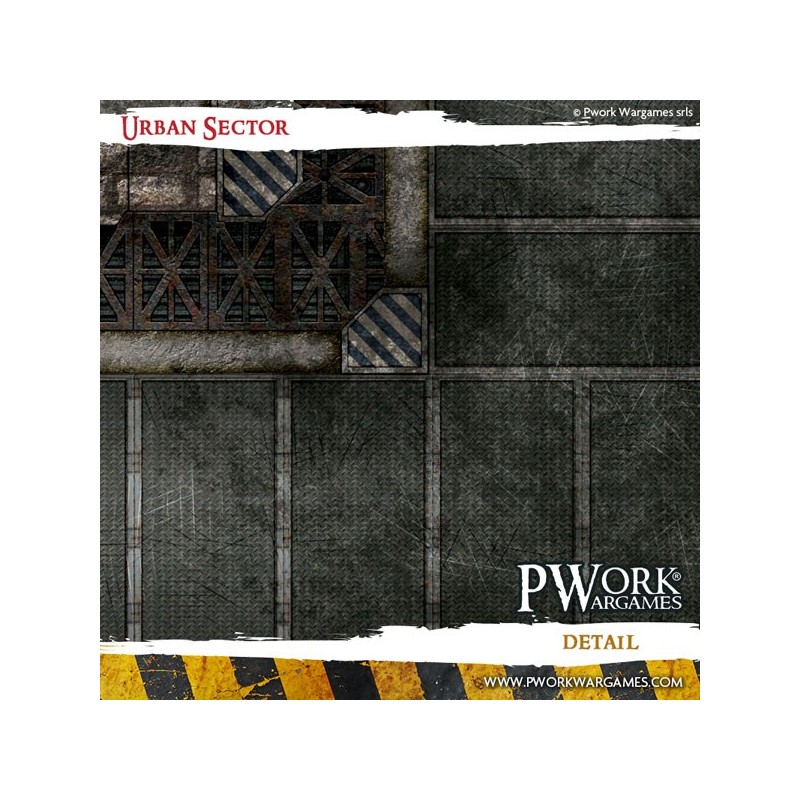 TAPIS DE JEU NEOPRENE URBAN SECTOR 44X60"