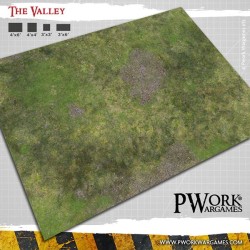 TAPIS DE JEU NEOPRENE THE VALLEY 90X90CM