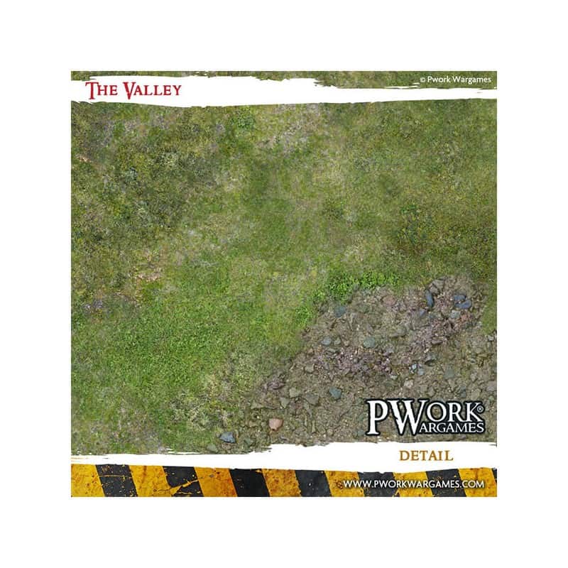 TAPIS DE JEU NEOPRENE THE VALLEY 90X90CM