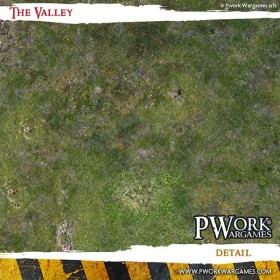 Tapis de jeu néoprène The Valley 120x120cm