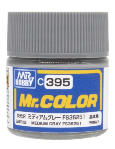 Mr Hobby -Gunze Mr. Color  (10 ml) Medium Gray FS3651 