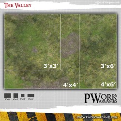 Tapis de jeu néoprène The Valley 90x120cm 2