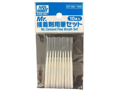 Mr Hobby -Gunze Mr. Cement Fine Brush Set 