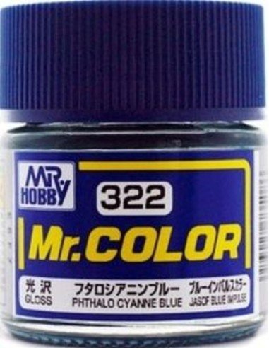 Mr Hobby -Gunze Mr. Color (10 ml) Phthalo Cyanne Blue 