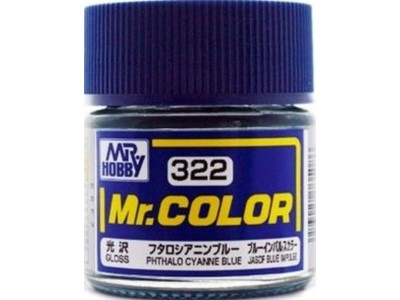Mr Hobby -Gunze Mr. Color (10 ml) Phthalo Cyanne Blue 