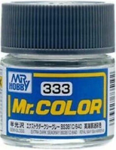 Mr Hobby -Gunze Mr. Color (10 ml) Extra DarK Seagray BS381C 640 