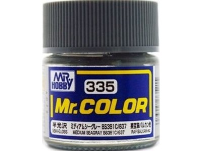Mr Hobby -Gunze Mr. Color (10 ml) Medium Seagray BS381C 637 