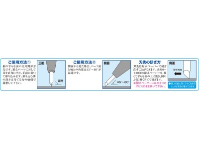 Mr Hobby -Gunze Mr. Line Chisel (0.3 mm Blade is included) 