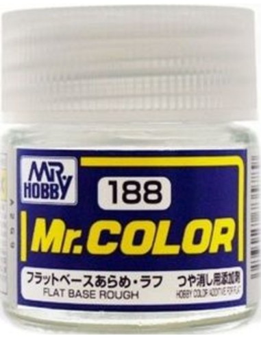 Mr Hobby -Gunze Mr. Color (10 ml) Flat Base Rough 