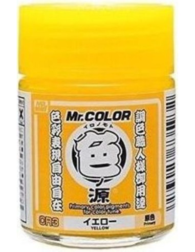 Mr Hobby -Gunze Primary Color Pigments (10 ml) Yellow 