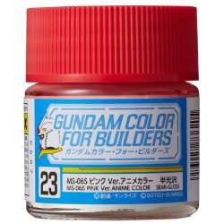 Mr Hobby -Gunze Gundam Color For Builders (10ml) MS-06S PINK Ver. 