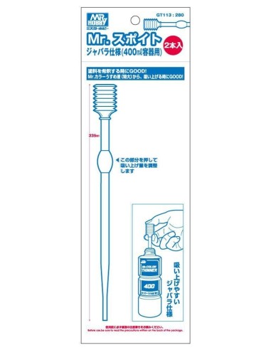 Mr Hobby -Gunze Mr. Dropper Super Long Size (2pcs) 