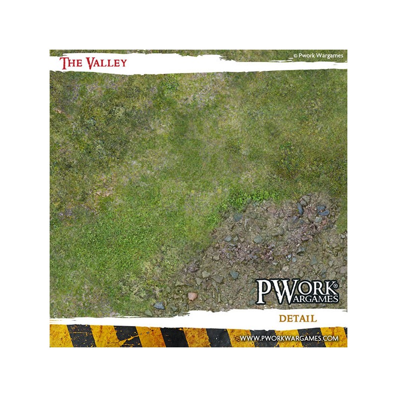 Tapis de jeu néoprène The Valley 90x90cm