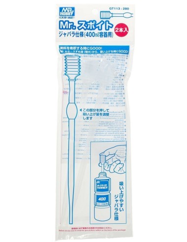 Mr Hobby -Gunze Mr. Dropper Super Long Size (2pcs) 