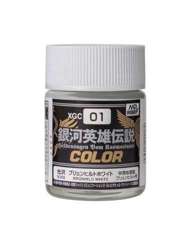 Mr Hobby -Gunze Legend of the Galactic Heroes Color (10 ml) Brünhild White 