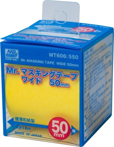 Mr Hobby -Gunze Mr. Masking Tape Wide (50mm) 