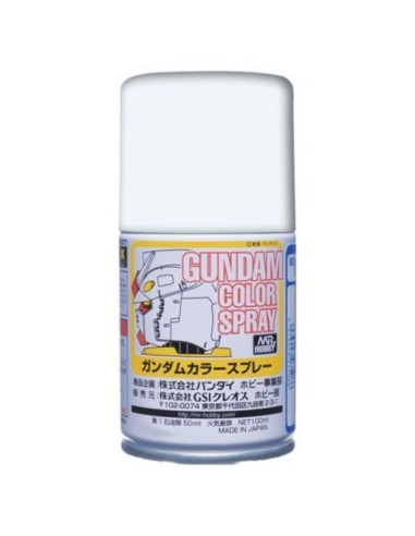 Mr Hobby -Gunze Gundam Color Spray (10ml) MS White 