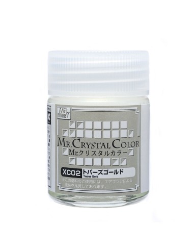 Mr Hobby -Gunze Mr. Crystal Color (18ml) Topaz Gold 