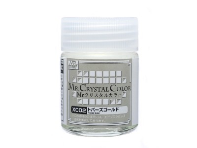 Mr Hobby -Gunze Mr. Crystal Color (18ml) Topaz Gold 