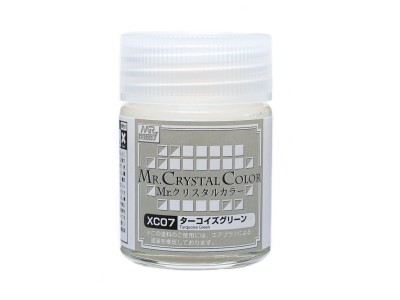 Mr Hobby -Gunze Mr. Crystal Color (18ml) Turquoise Green 