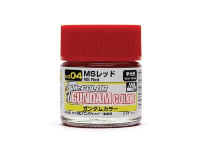 Mr Hobby -Gunze Gundam Color (10ml) MS Red 