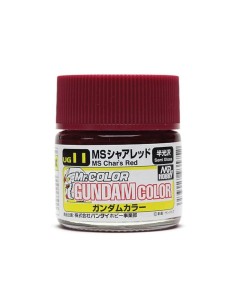 Mr Hobby -Gunze Gundam Color (10ml) MS Char's Red 