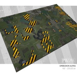 OPERATION ALPHA NEOPRENE 44X30''
