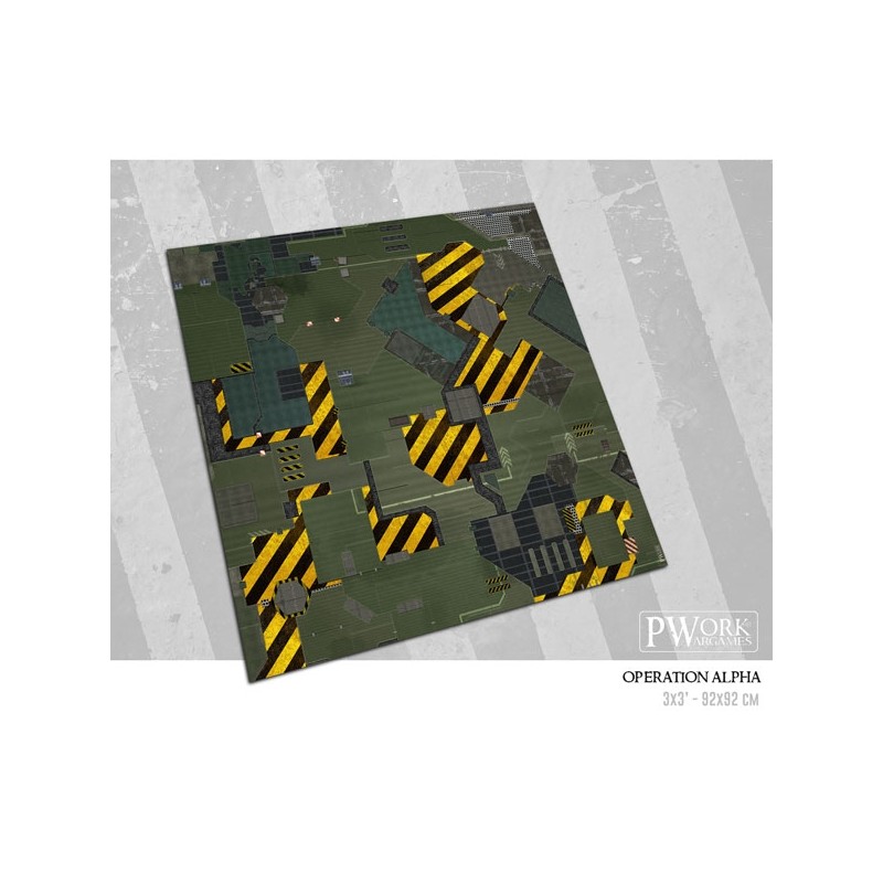 OPERATION ALPHA NEOPRENE 44X30''