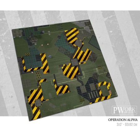 OPERATION ALPHA NEOPRENE 44X30''