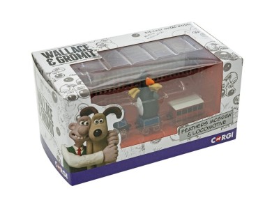 Wallace & Gromit - The Wrong Trousers - Feathers McGraw & Locomotive 