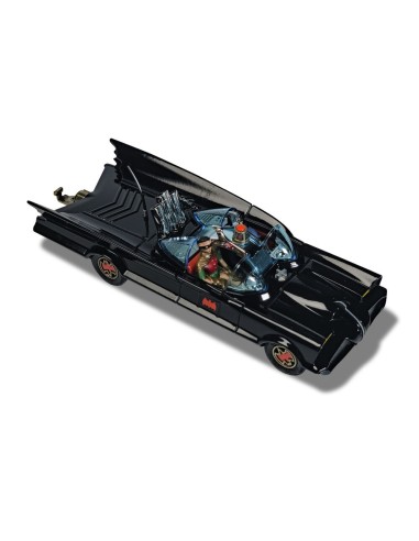 Batmobile with Batman and Robin 