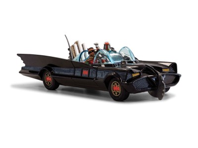 Batmobile with Batman and Robin 