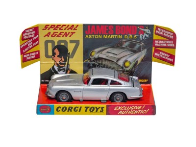 James Bond Aston Martin DB5, Silver 