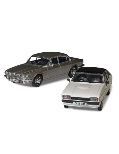 Screen Stars - Ford Capri Mk2 2.0S Diamond White, Jaguar XJ6 Series 2 Silver 
