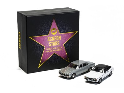 Screen Stars - Ford Capri Mk2 2.0S Diamond White, Jaguar XJ6 Series 2 Silver 