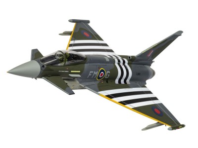 Eurofighter Typhoon FGR4, ZJ913 FM-G ‘Moggy’, Flt Lt David ‘Turbo’ Turnbull, RAF No.29 Sqn, Coningsby, June 6th 2024, 2024 D-Day