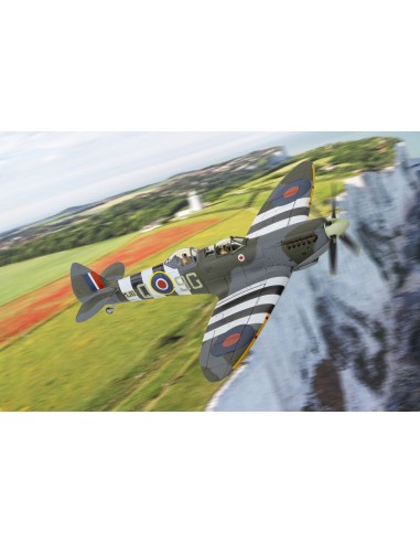 Supermarine Spitfire T9, MJ627/ 9G-Q (G-BMSB), Presented as Spitfire LF MK.IXc, No.441 Squadron (RCAF), Aircraft operated by Big