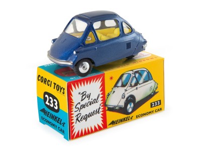 233 - Heinkel Economy Car Blue 