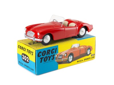 302 - MGA Sports Car White 70th Anniversary Edition 