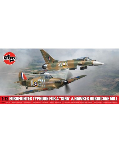 Twin Pack - Eurofighter Typhoon FGR.4 (GINA) + Hawker Hurricane Mk.I 