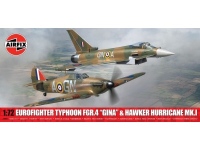 Twin Pack - Eurofighter Typhoon FGR.4 (GINA) + Hawker Hurricane Mk.I 