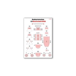 Masking Set Messerschmitt Bf109G-5/G-6 